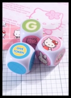 Dice : Dice - Game Dice - Hello Kitty Big Roll Bingo by Pressman Toy Corp - Ebay Aug 2013